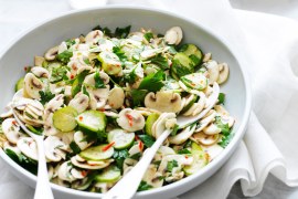 Lemon & Herb Mushroom Salad