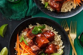Sweet and Sour Pork Belly Salad - SHORTS