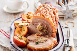 Looking for an alternative to turkey this Christmas? We got you. Here are Christmas dinner ideas including crispy rolled pork with best crackling, stuffed roast chicken, roast lamb and vegetarian mains. 