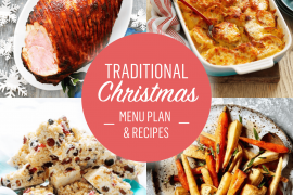 Traditional Christmas Menu Plan and Recipes