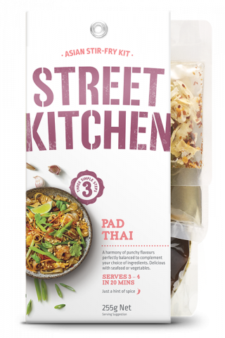 Street Kitchen Pad Thai Scratch Cooking Kit