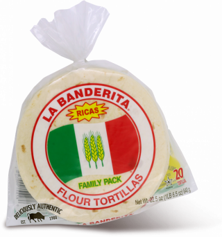 La Banderita Family Pack Flour Tortillas