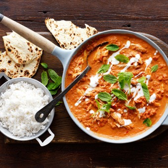 Easy Indian Butter Chicken Recipe with tin tomatoes