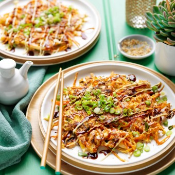 Okonomiyaki BBQ chicken recipe