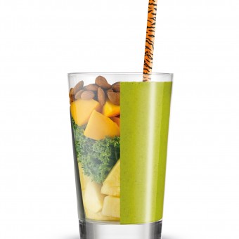 Pina-kale-ada Smoothie - made with the Breville Boss To Go personal blender