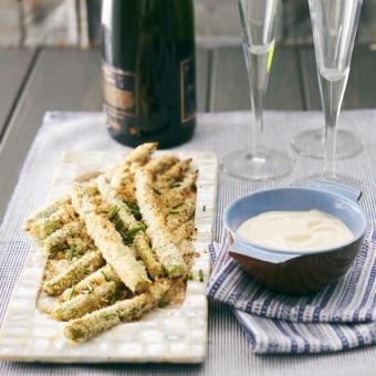 Crunchy Aioli Asparagus recipe