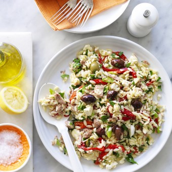 Mediterranean Tuna and Risoni Salad