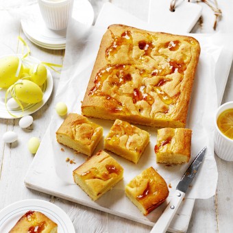 Almond And Marmalade Blondie