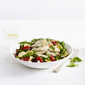 Mediterranean Chicken Breast Pasta Salad