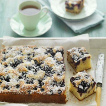 Blueberry and Walnut Teacake recipe