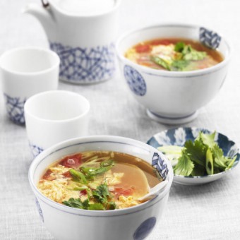 Chinese Eggflower Tomato Soup