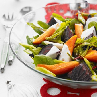 Festive Roast Beet Salad