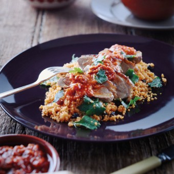Spiced Duck Breast With Moroccan Couscous