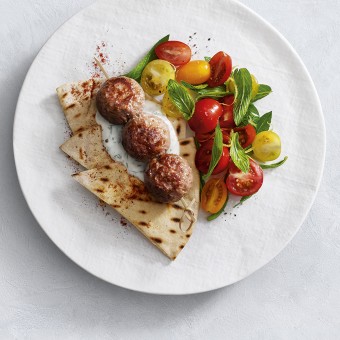 Kebabs with flatbread recipe
