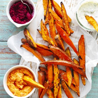 How to make Sweet Potato chips Wedges