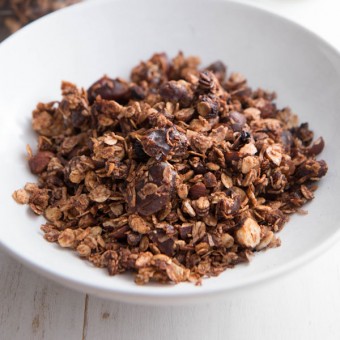 Vegan Chocolate Hazelnut Granola Recipe