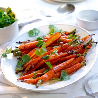 Honey Glazed Roast Carrots
