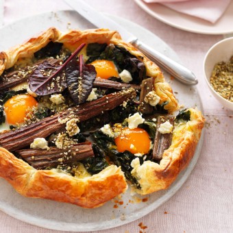Breakfast Galette with Egg and Chard Recipe