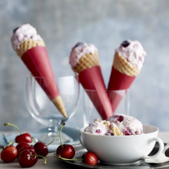 Cherry ice cream recipe