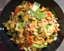Coconut Curry with Tofu and Cashews