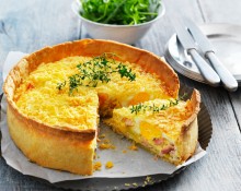 Egg and Bacon Picnic Pie