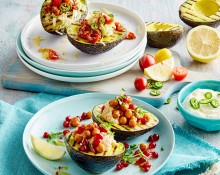 Grilled Avocados 2 ways