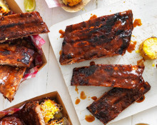 Memphis Style Barbecue Baby Back Ribs
