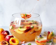 Nectarine Mocktail Punch