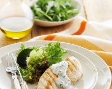 Chicken With Herb and Seeded Mustard Sauce