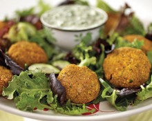 Spiced Chickpea Patties