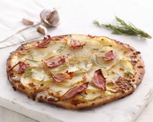 Potato, Rosemary and Speck Pizza