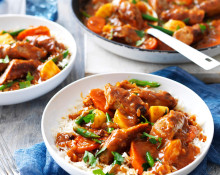 Sweet and Savoury Sausage Curry