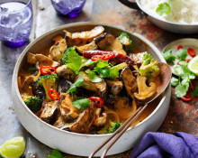 Vegetable Red Thai Curry