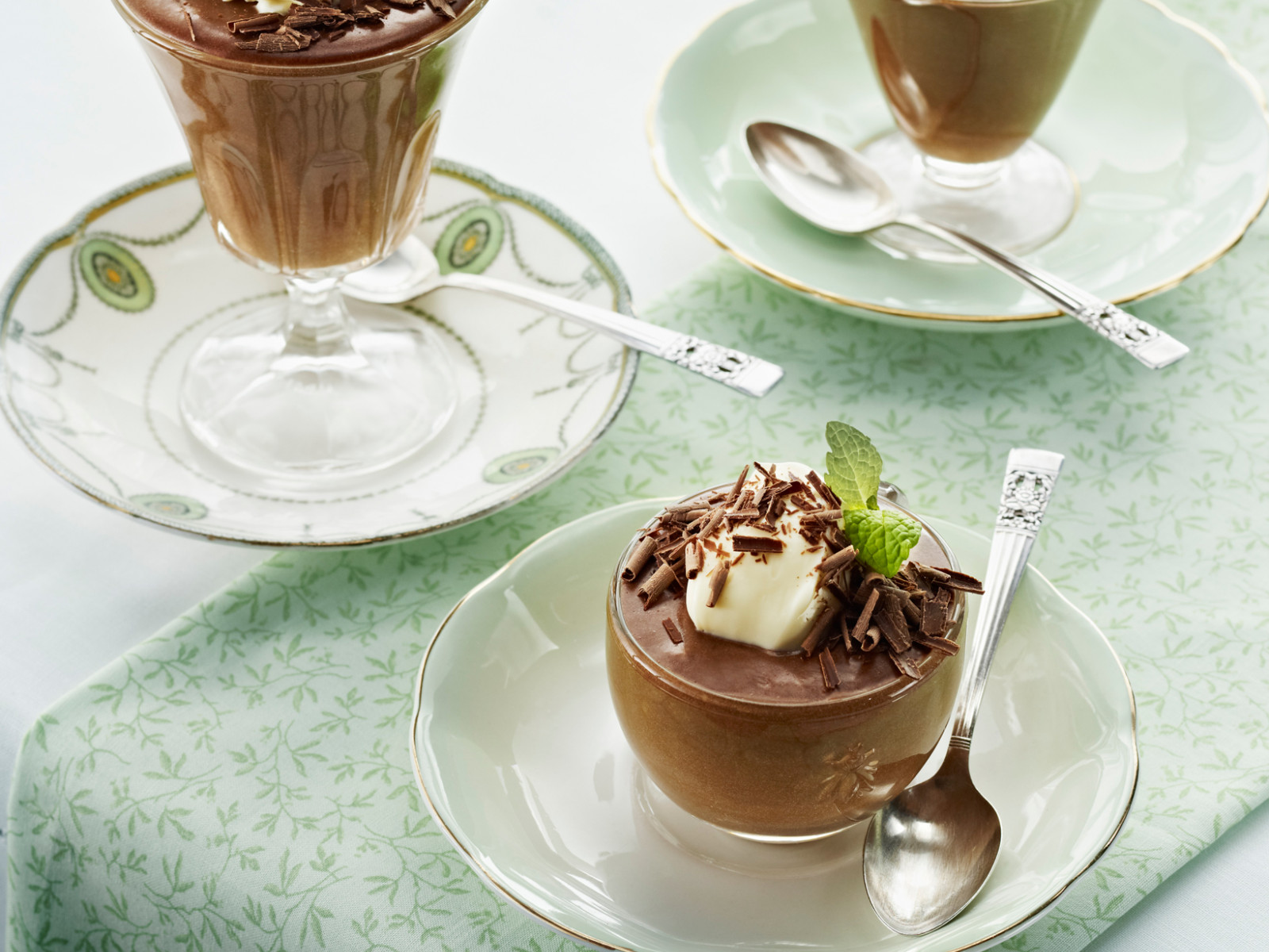 Chocolate Tiramisu with Chocolate Peppermint Mousse Recipe