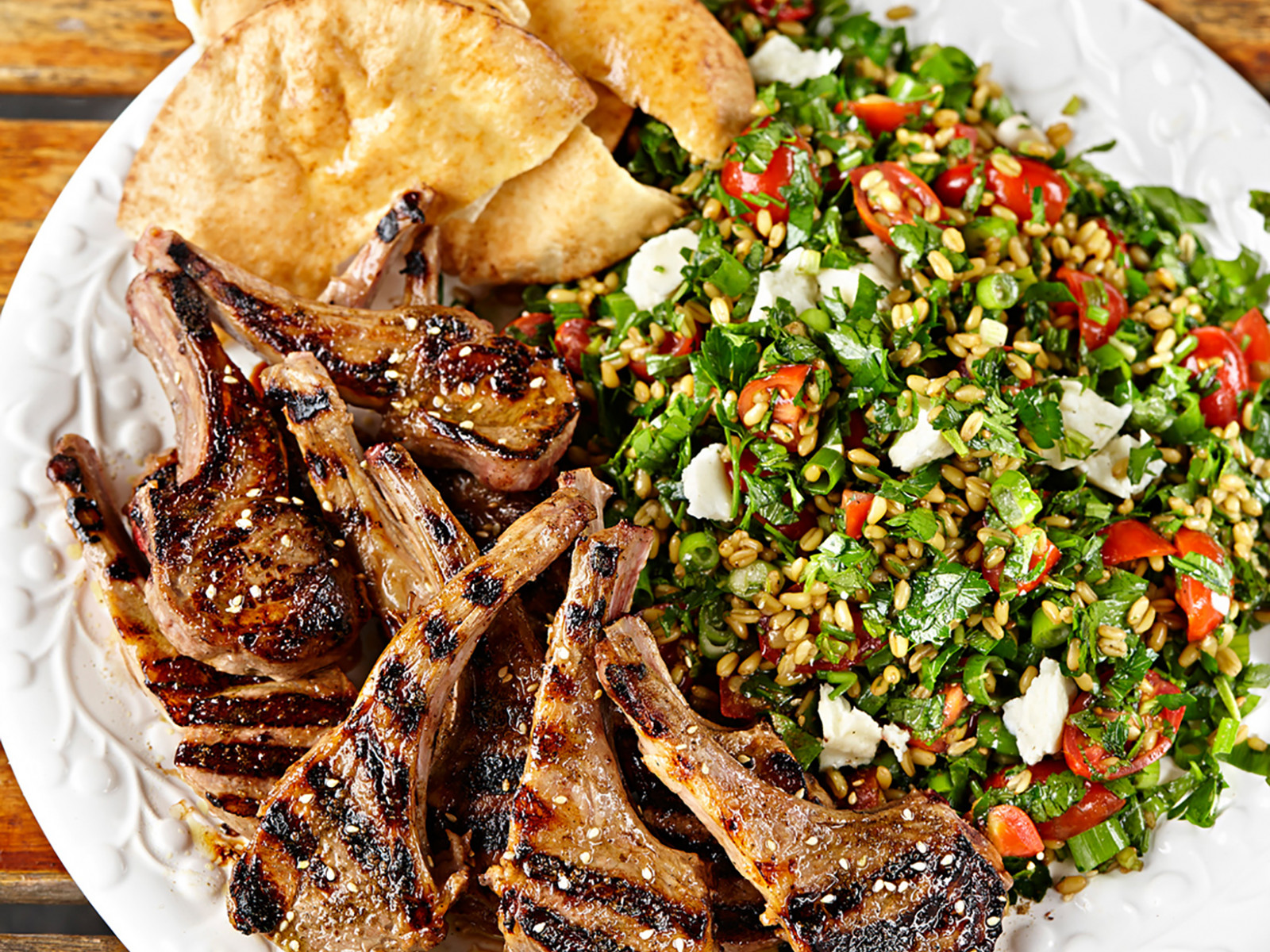 Lebanese lamb chops by Zaatar and Zaytoun - Lebanese Recipes