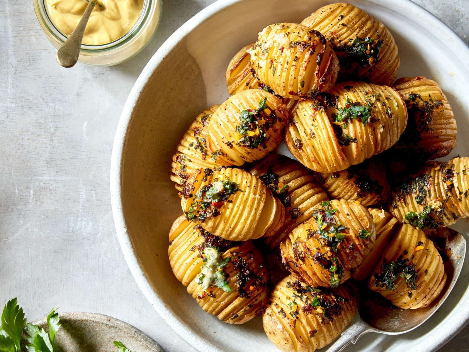 Crispy Hasselback Potatoes Recipe