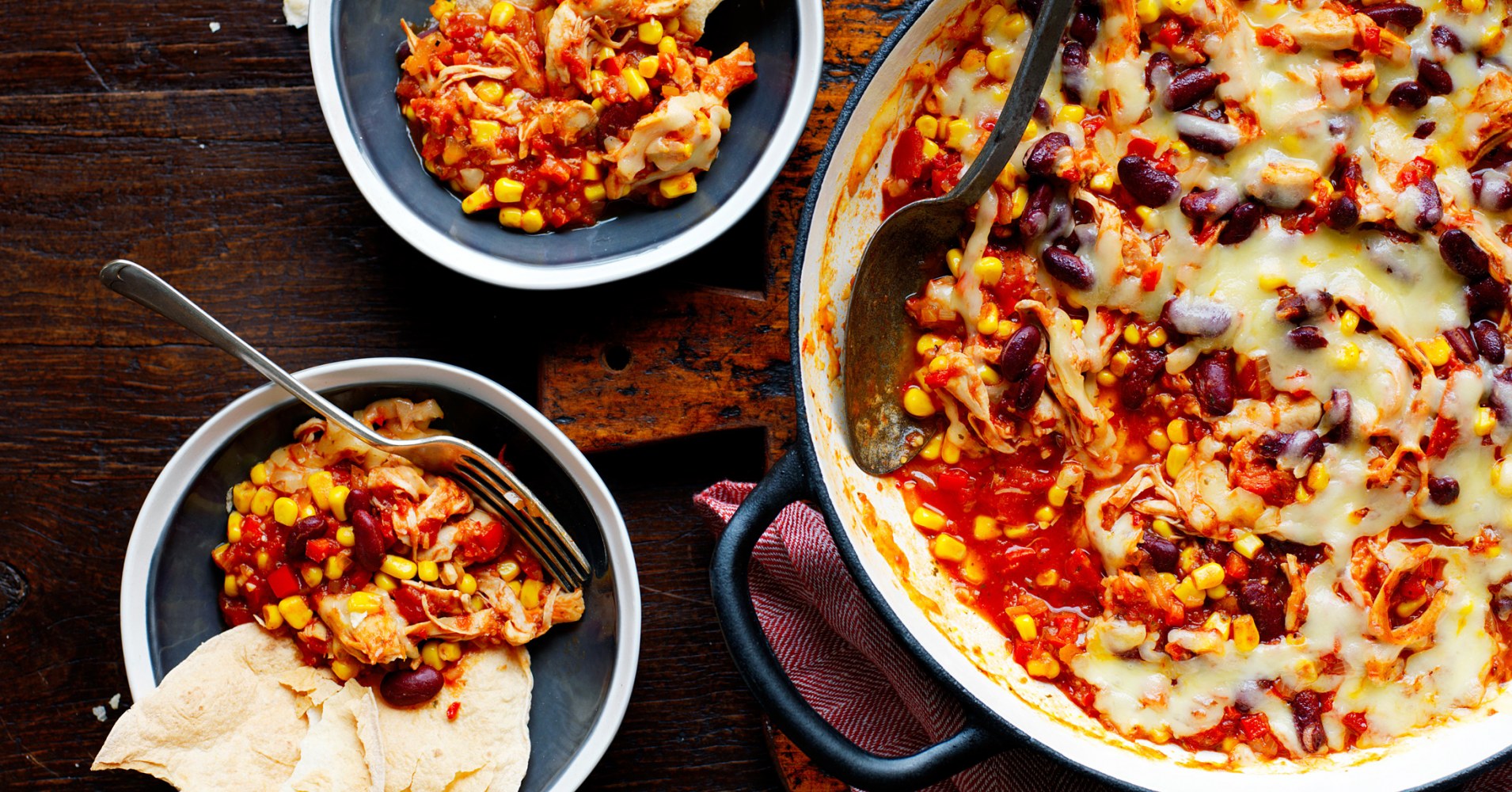 Mexican Chicken Bake Recipe | myfoodbook