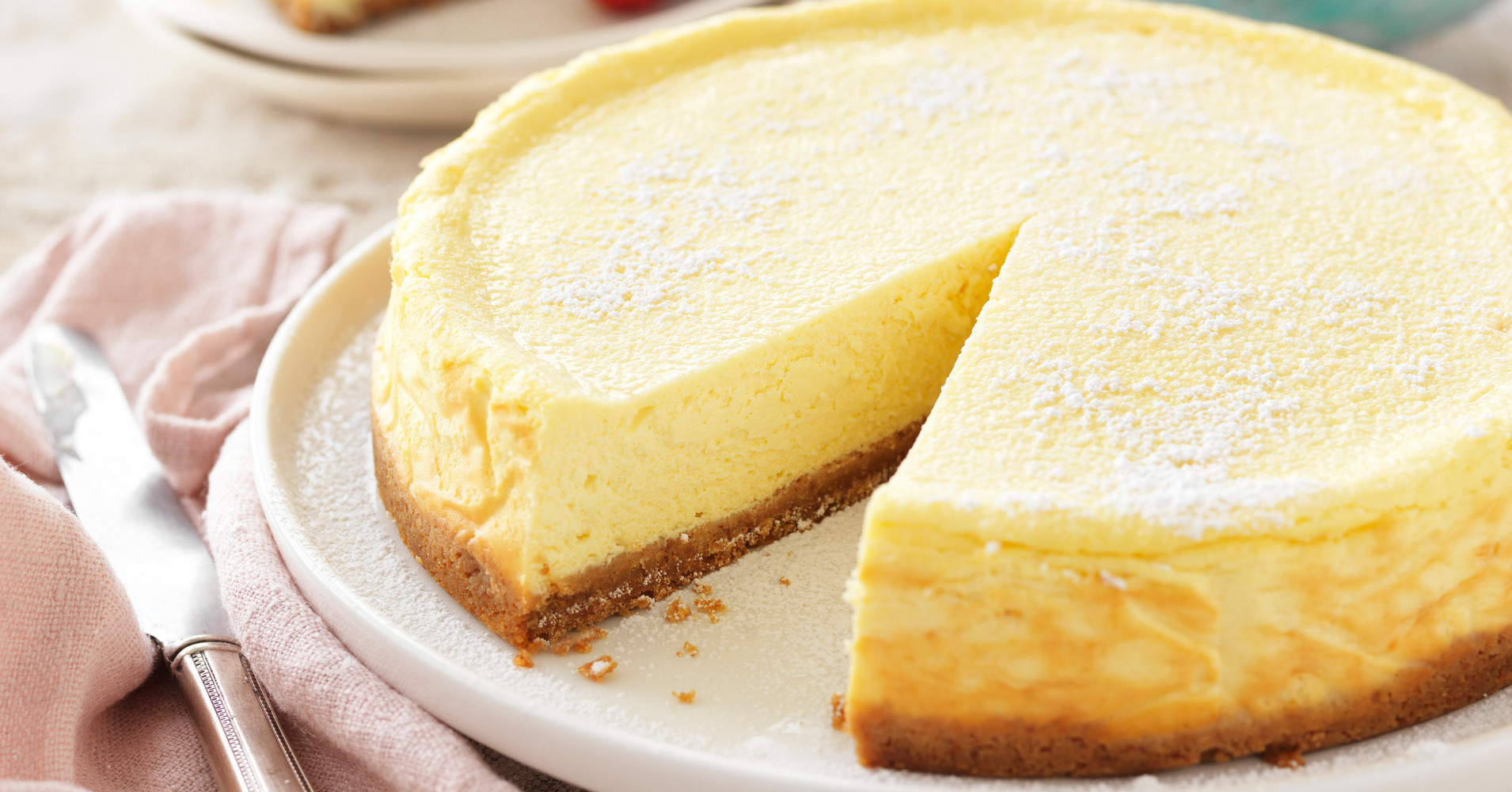 Baked Vanilla Cheesecake Recipe | myfoodbook | Best cheesecake recipe
