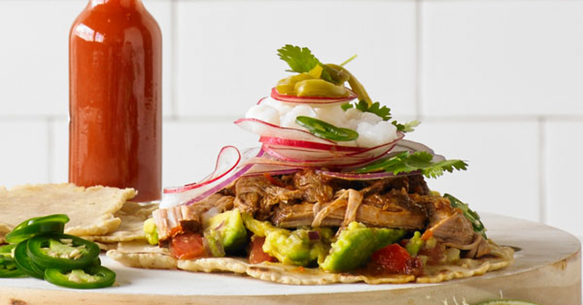 Pulled Pork Tortillas Recipe | myfoodbook