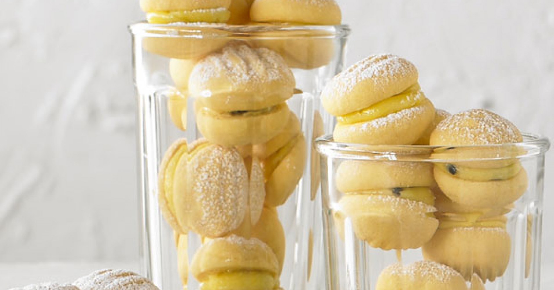 Passionfruit YoYos Recipe | myfoodbook | Melting Moments Recipe