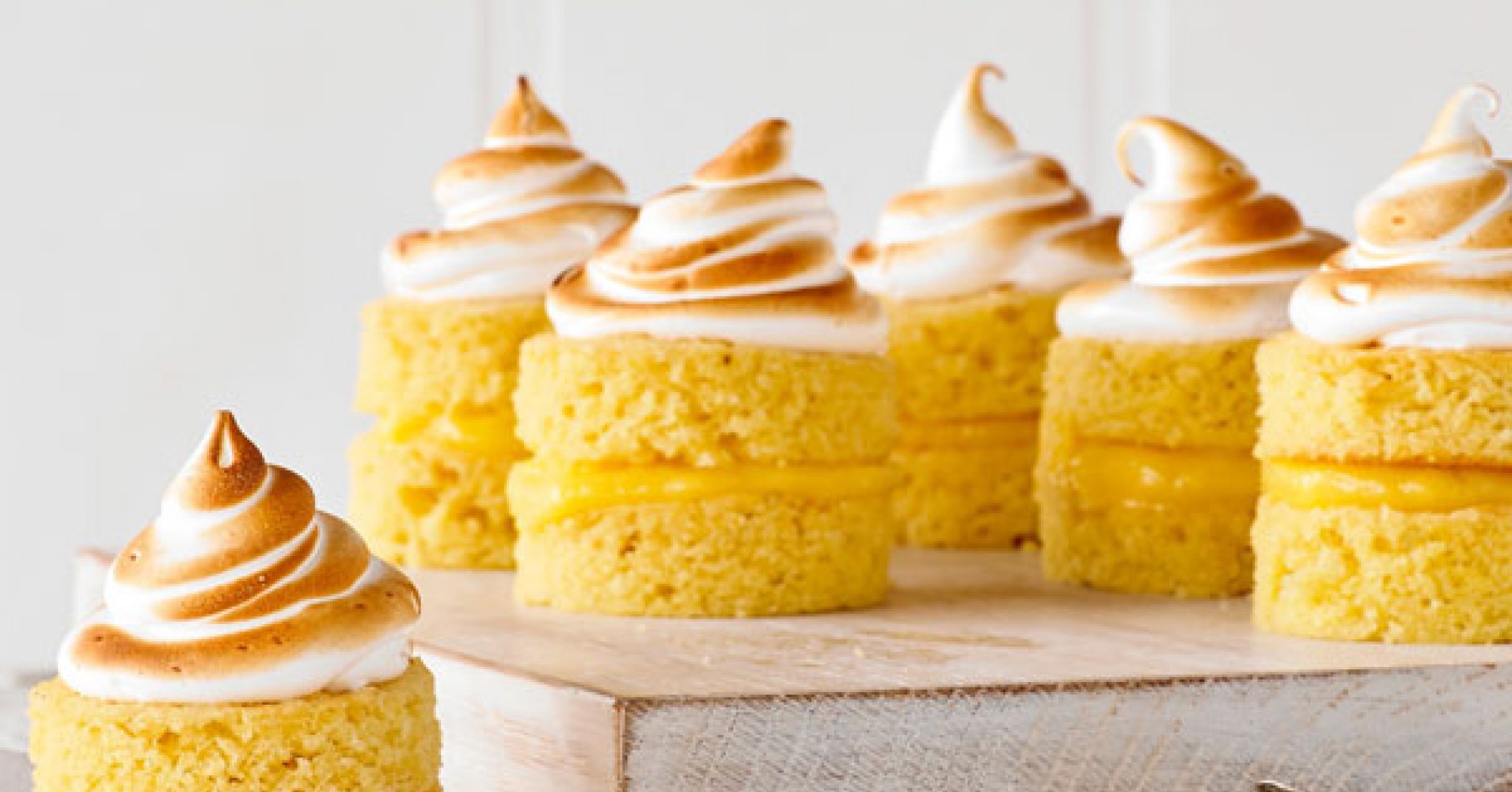 Little Lemon Meringue Cakes Recipe | myfoodbook | Breville Recipe