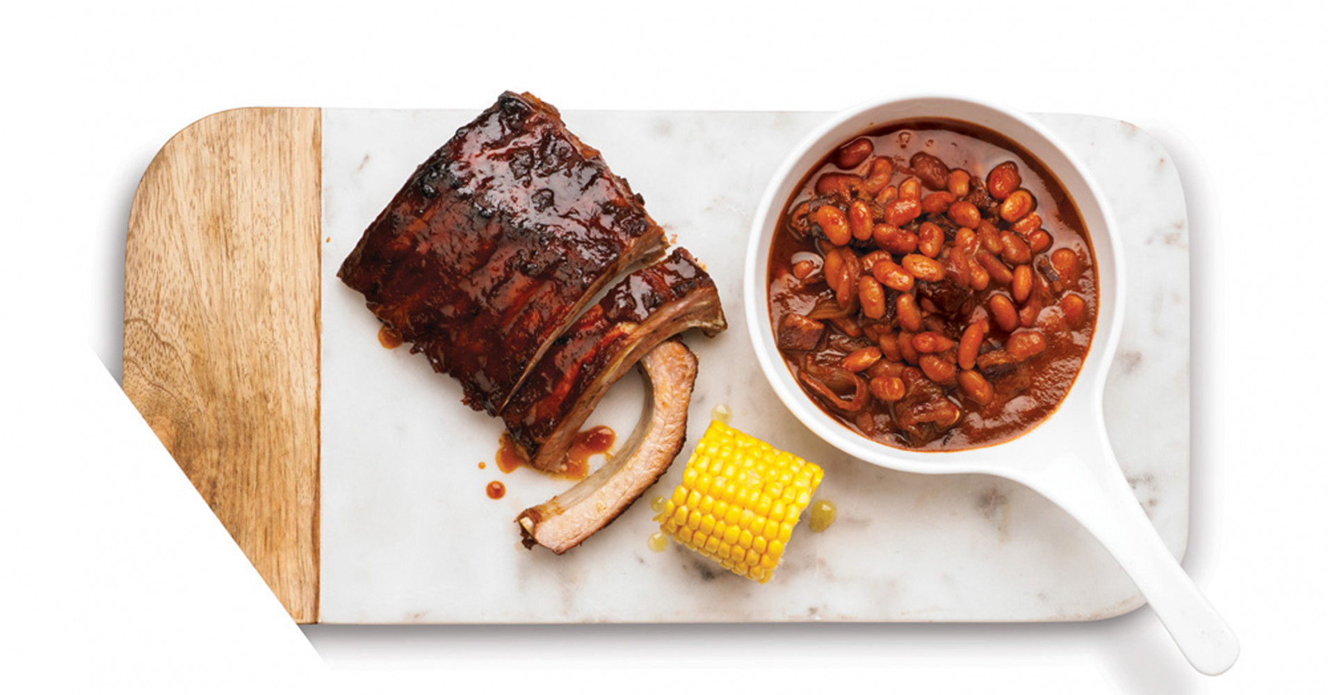 Barbecued Baked Beans Recipe | myfoodbook