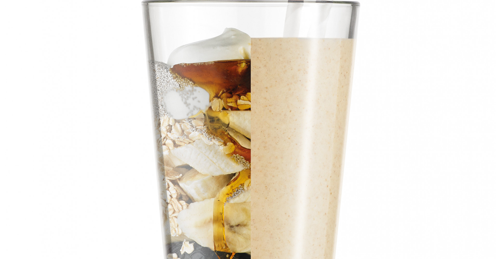 Easy peanut butter honey smoothie | myfoodbook
