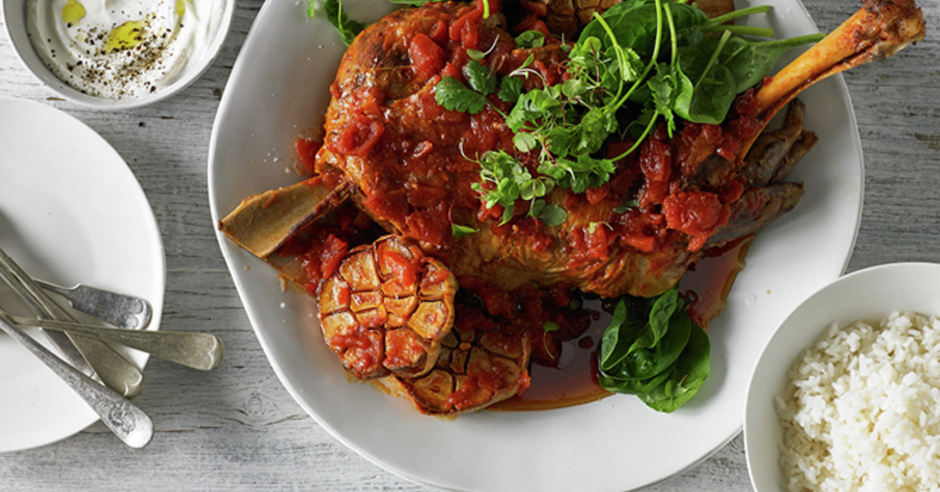 Slow Roasted Harissa Lamb Shoulder Recipe | myfoodbook | Breville slow cooker