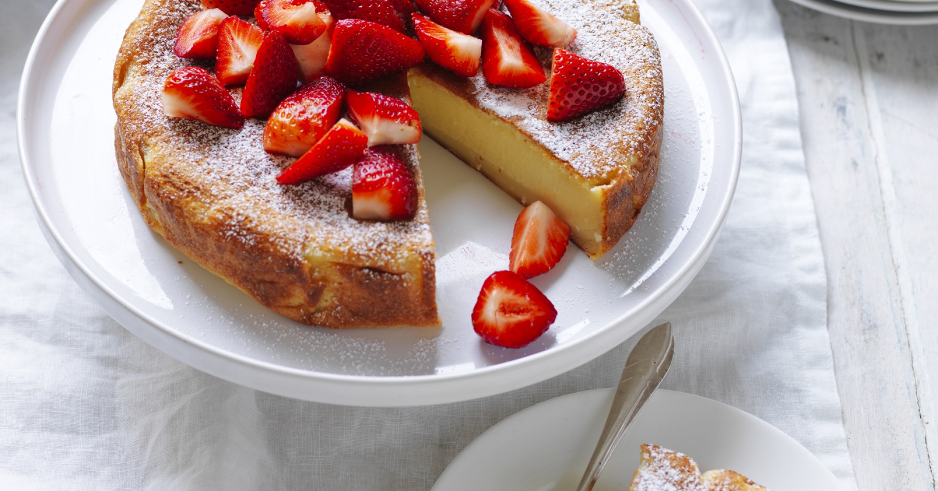 Magic Custard Cake Recipe | myfoodbook