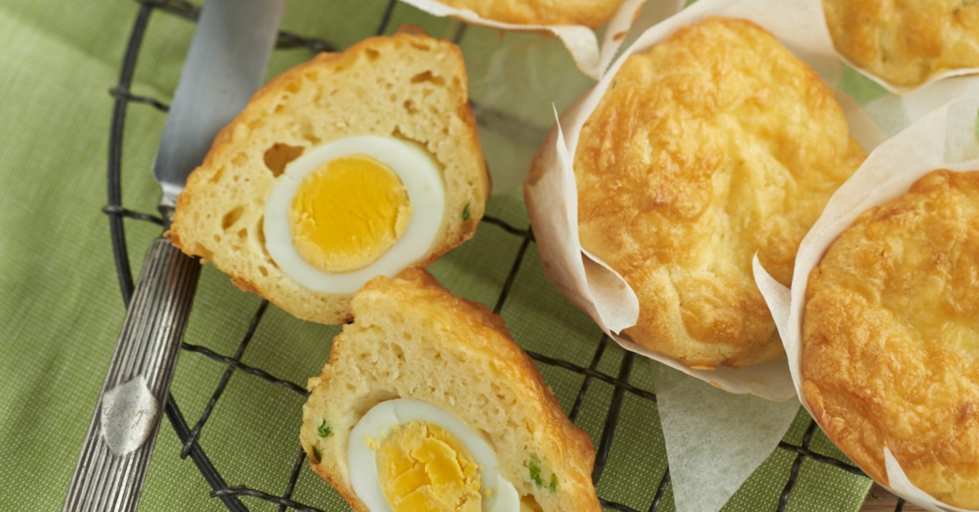Cheese and Egg Muffins Recipe | myfoodbook