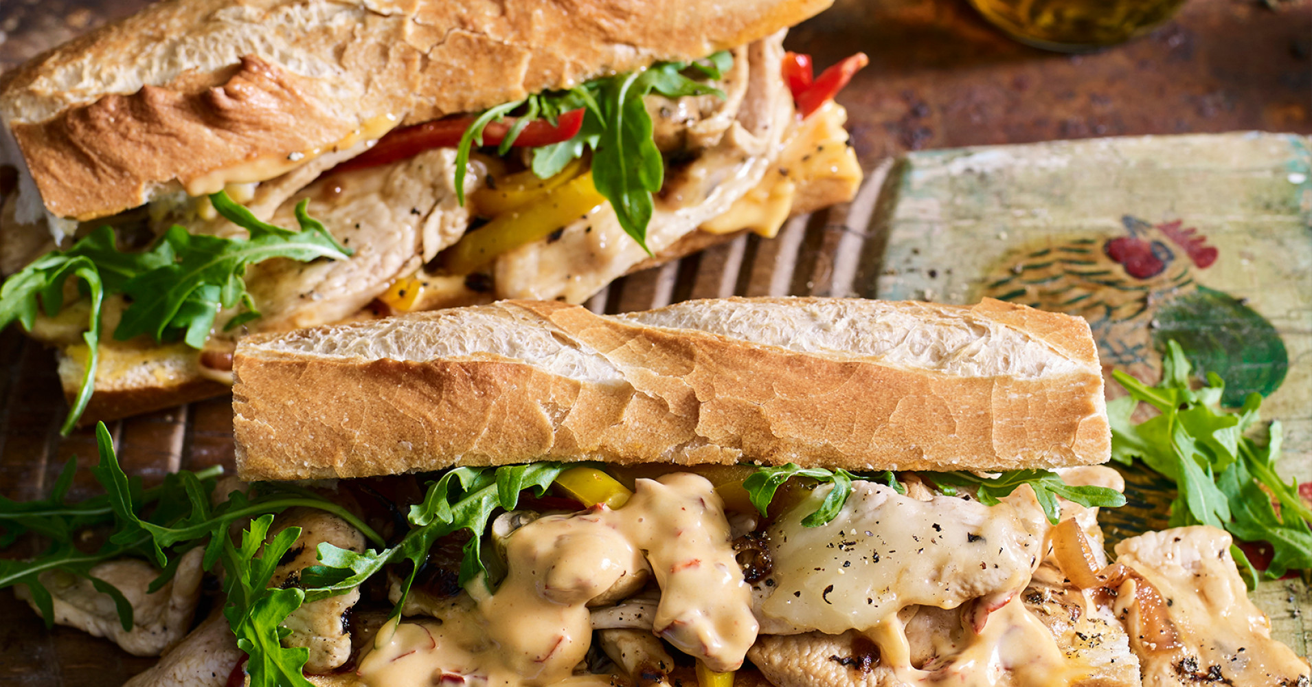 Philly Chicken Steak Sandwich Recipe | myfoodbook | The best Philly chicken sandwich