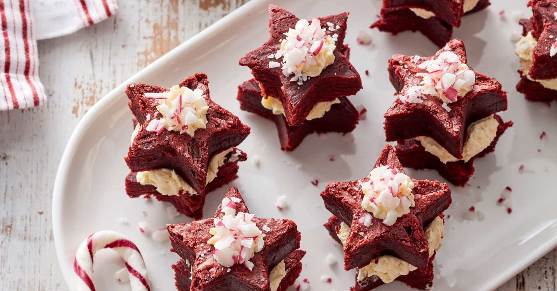 5-Star Brownie Bites Recipe | myfoodbook | Red Velvet Brownies