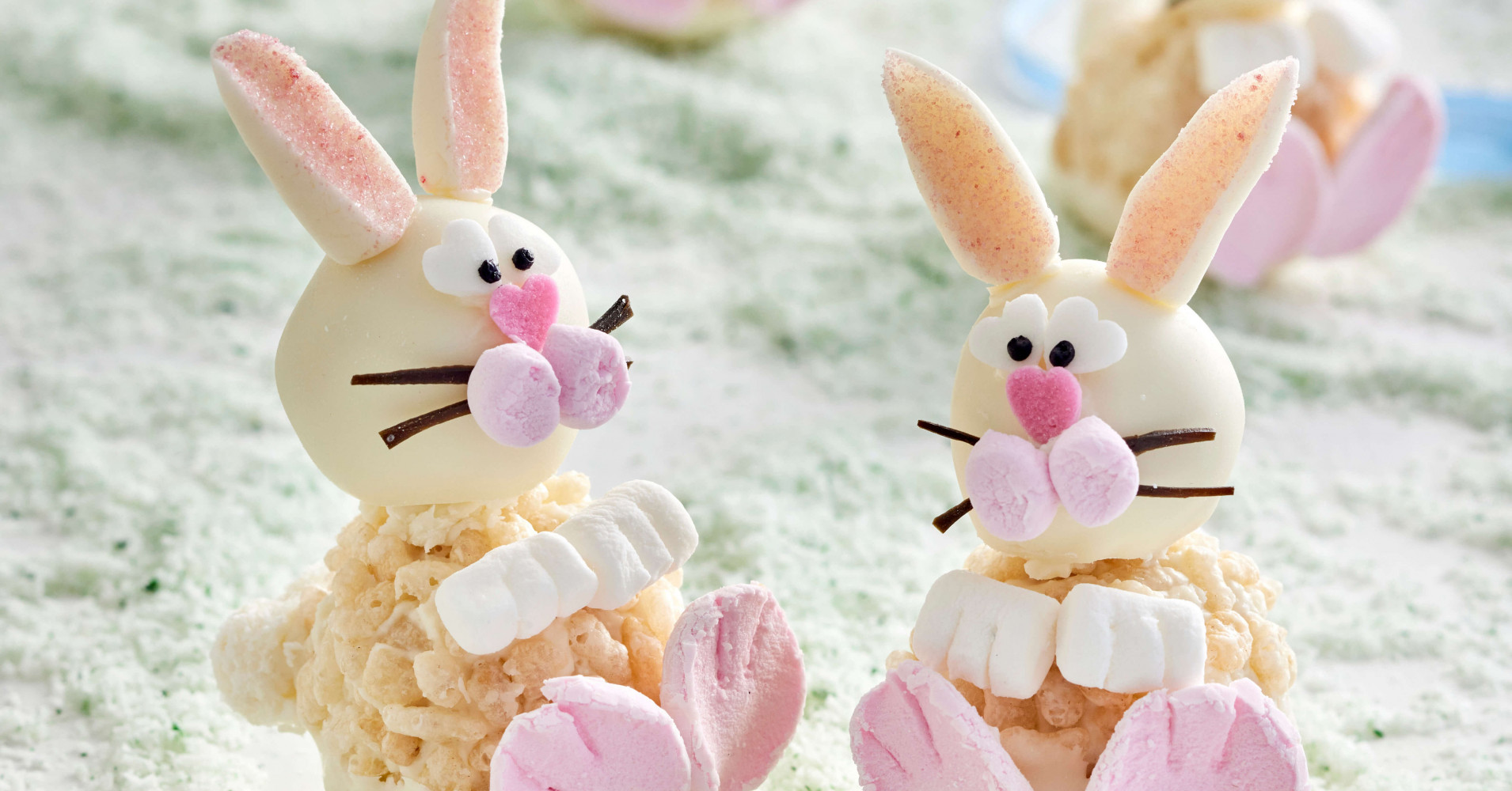 White Crackle Bunnies Recipe | myfoodbook