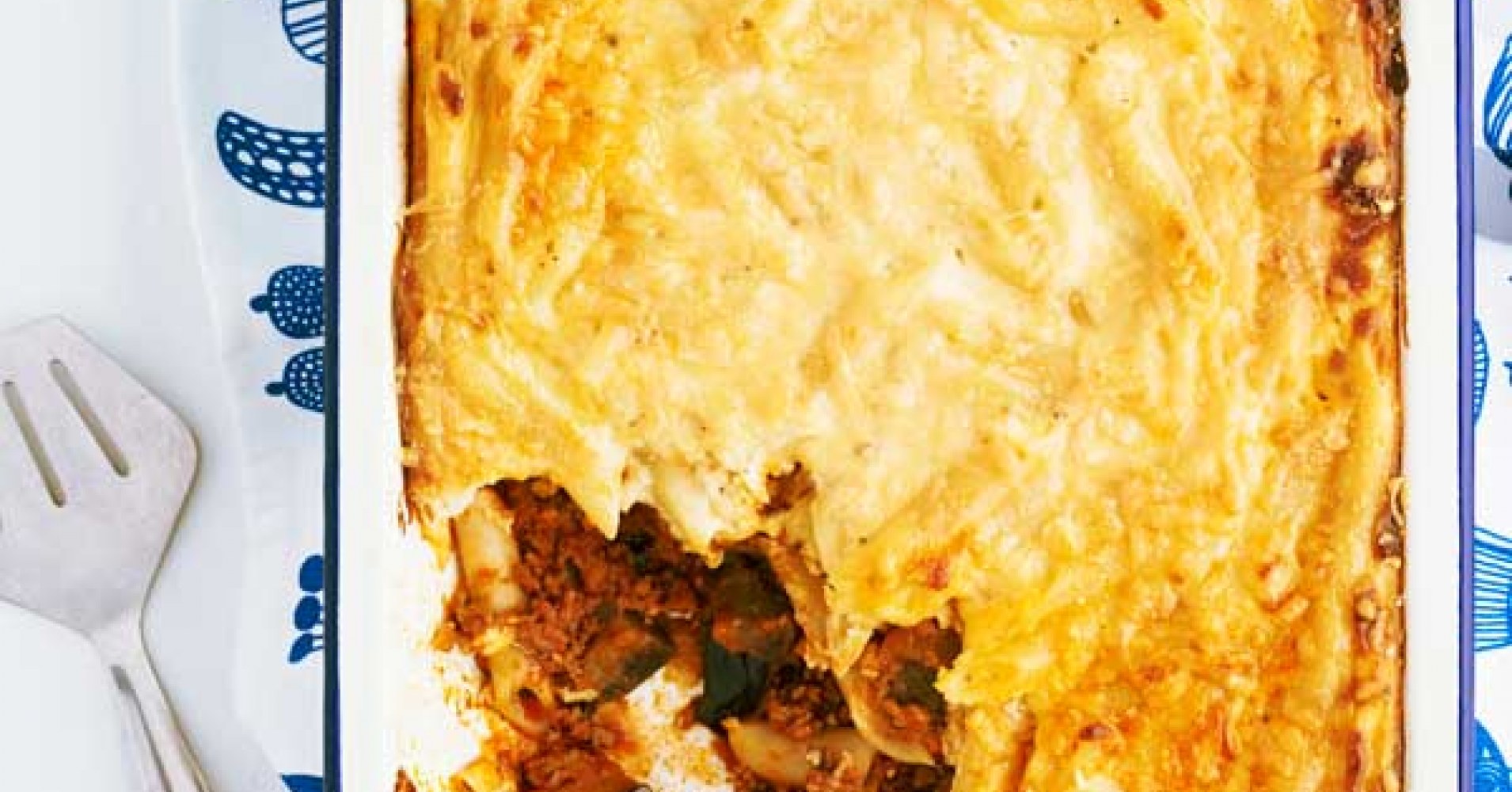 Greek Lamb and Eggplant Pasta Bake Recipe | myfoodbook | Easy recipes using Dairy